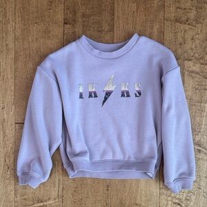 Ikks Light Purple Kids Sweatshirt